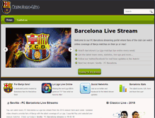 Tablet Screenshot of barcelona-live.net